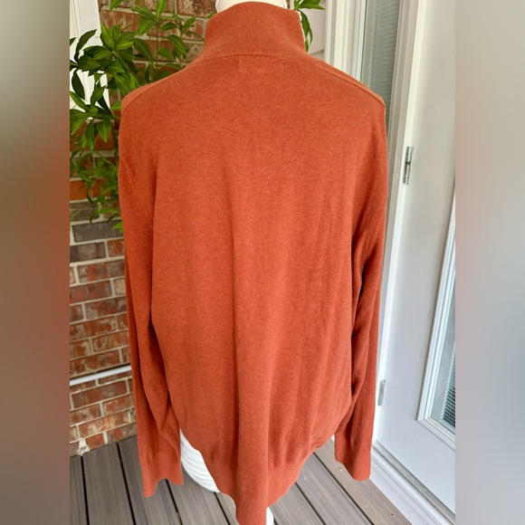 Men’s Banana Republic Zipper Turtle Neck Fall Sweater - Picture 2 of 5